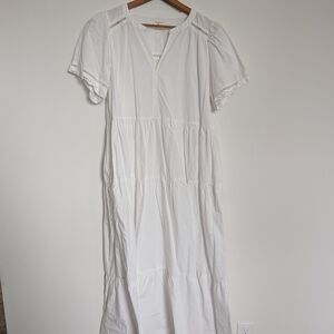 Cost Plus World Market White Maxi Dress